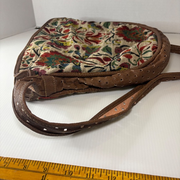 Vintage Joe Boxer Woven Tapestry Floral Pattern Purse Bag Handbag 90s Y2K main image 10
